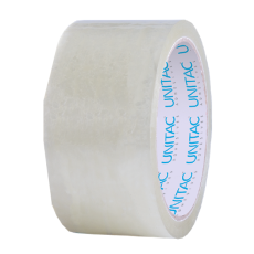 Unitac clear tape 48mm x 50m 1's 